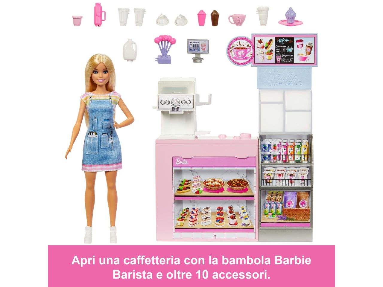 Barbie coffee shop