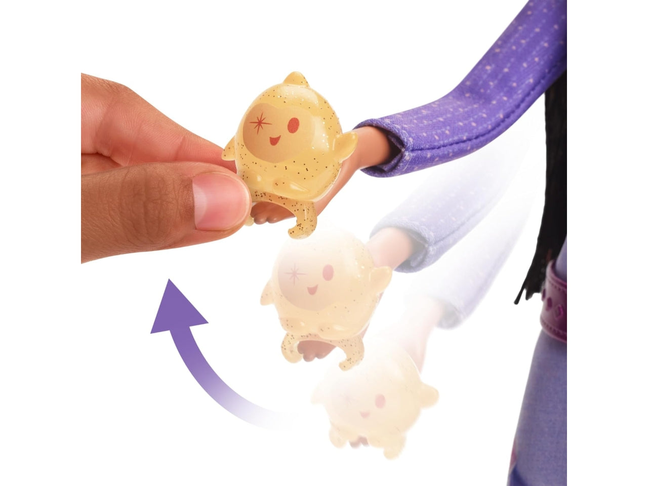 Asha di Rosas Disney Wish con personaggio, canta la canzone del film, per bambini dai 3+ anni, Mattel