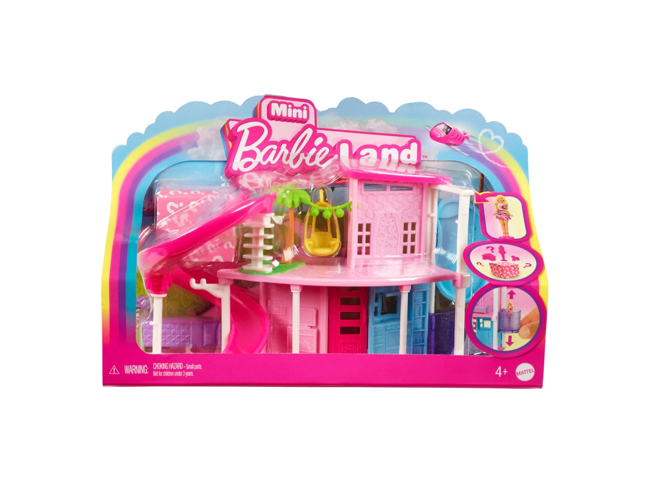 Barbie Mini BarbieLand - Maison, Case giocattolo assortite con dolls per bambine 4+ Mattel