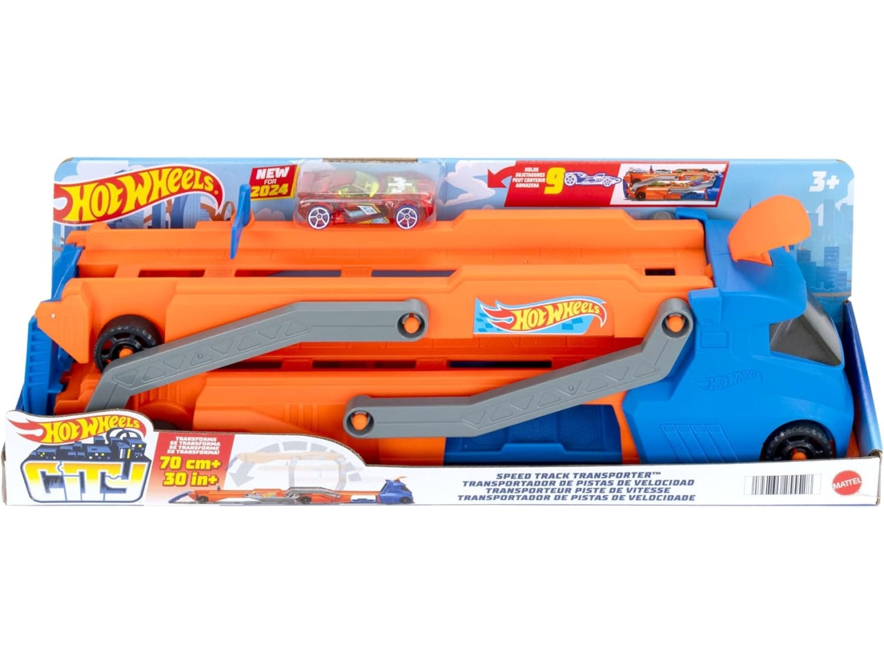 Hot wheels speed track transporter