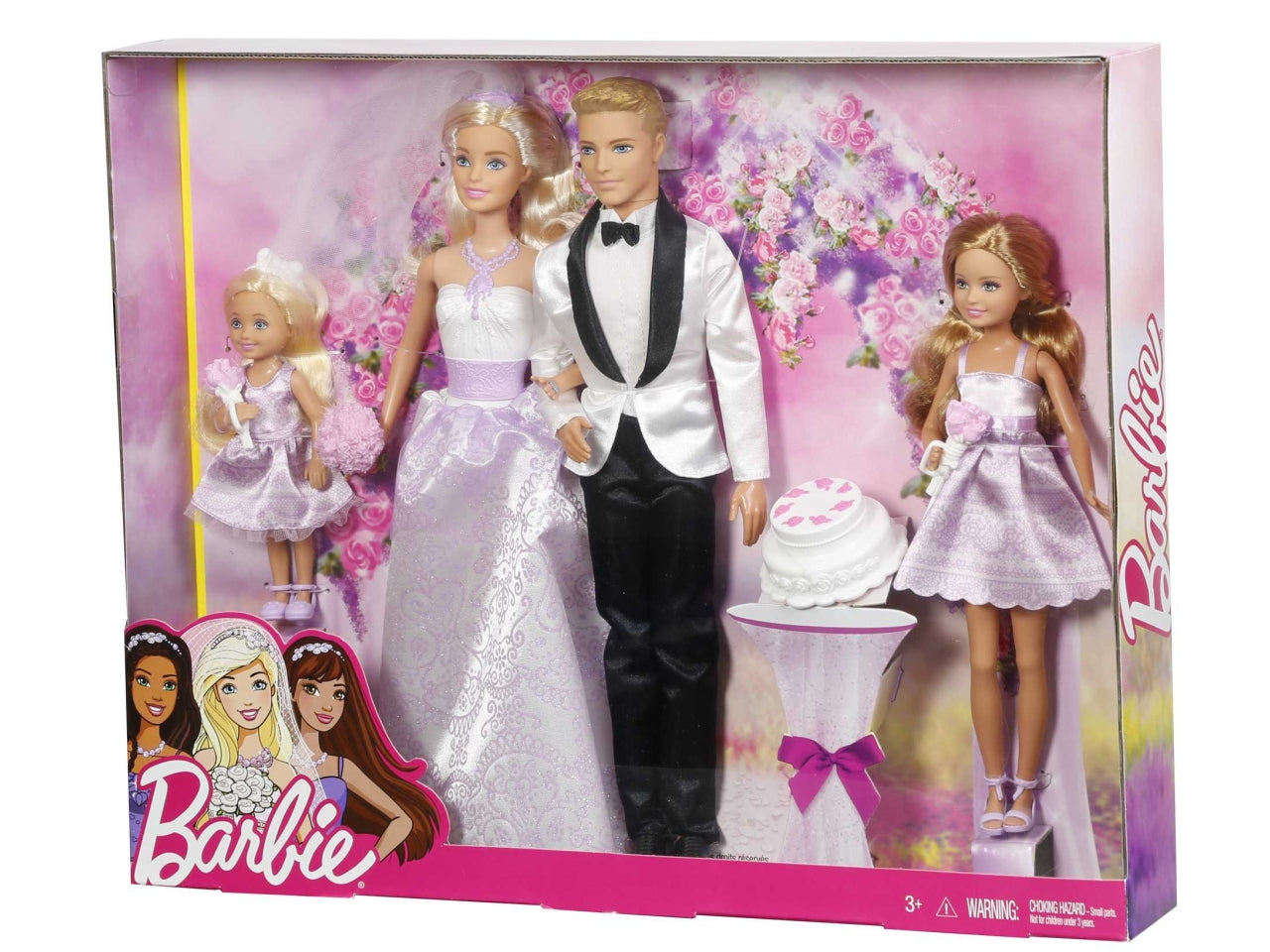 Barbie wedding gift set