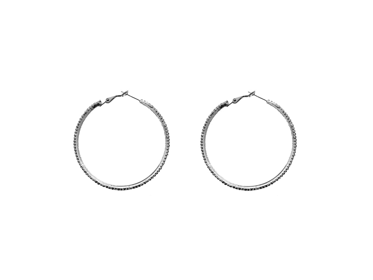 Orecchini a cerchio medio