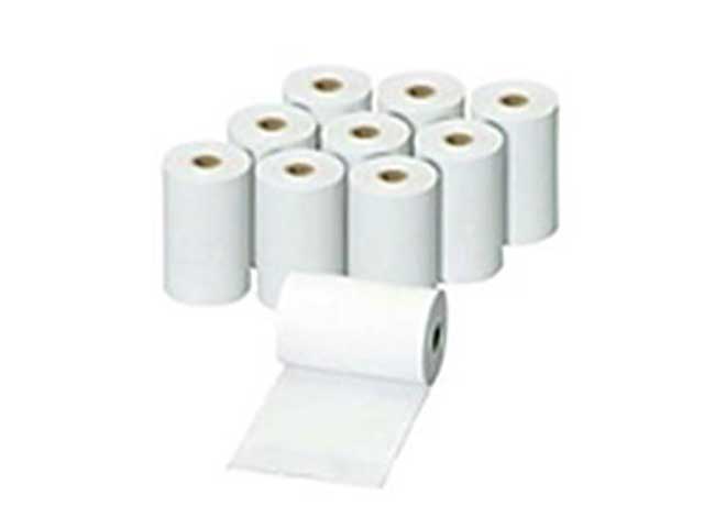 Rotoli termici POS in colore bianco 57x20mt