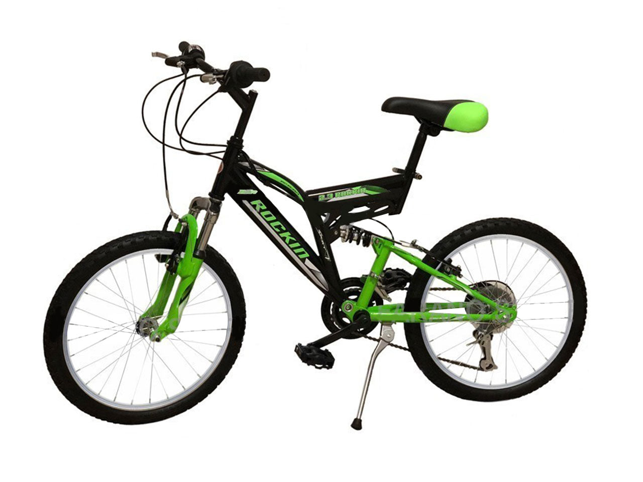 Bici mtb 24 verde/nera btb24