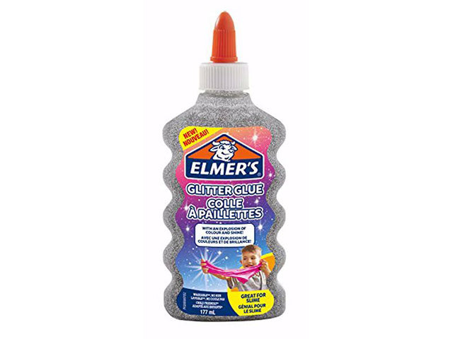 Elmer's colla glitter 177ml argentata