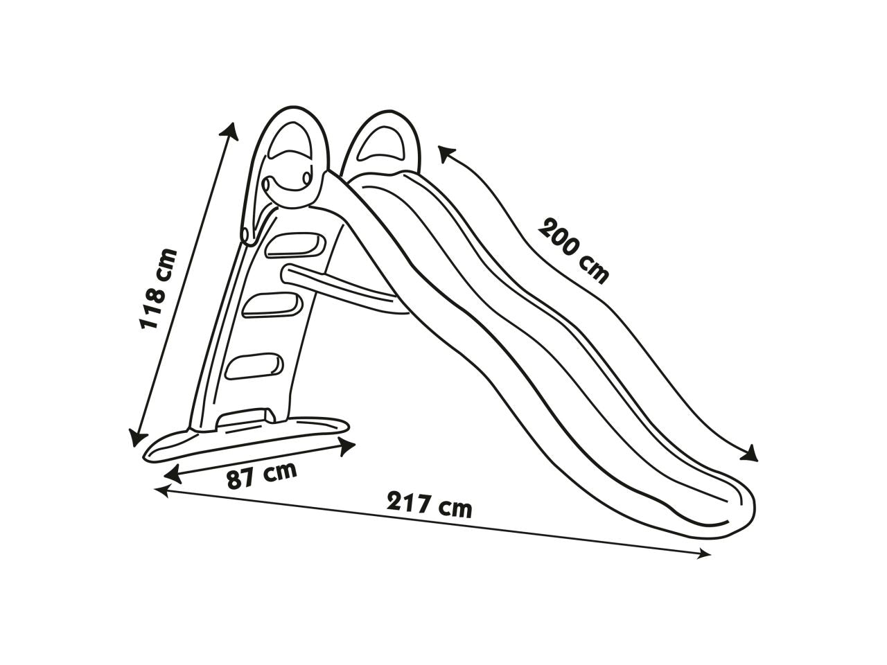 Scivolo Funny Water Fun Smoby