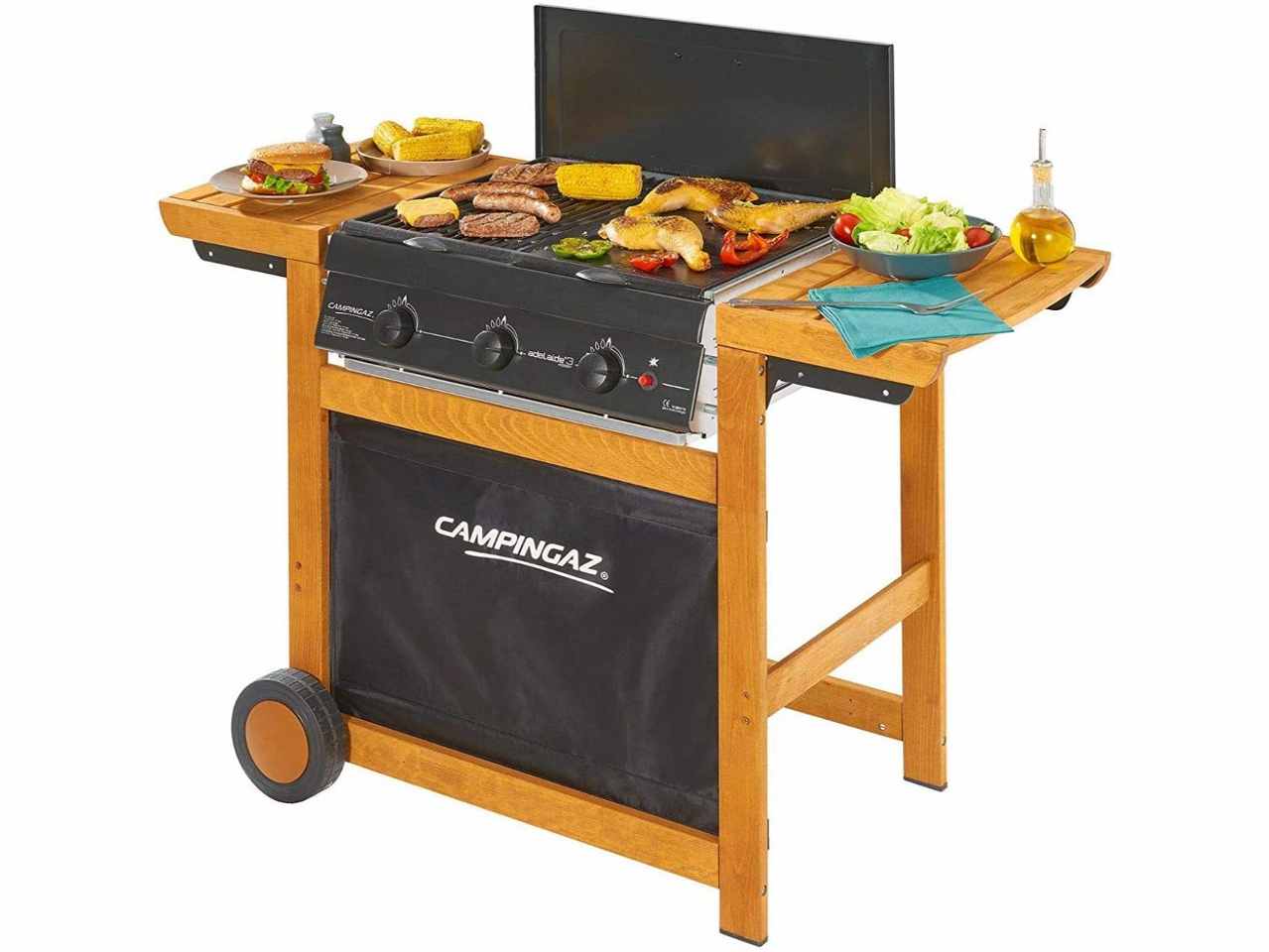 Barbecue adelaide 3 woody dualgas 30000005744 $