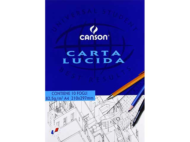 Blocco carta lucida 10s a4 200 005 825