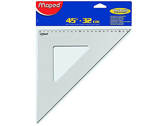 Maped squadra 45 gradi 32cm 147527