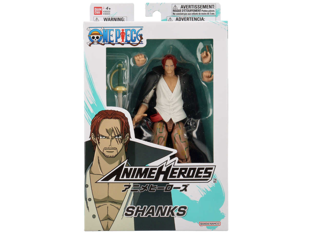 Anime heroes pers.one piece t04745