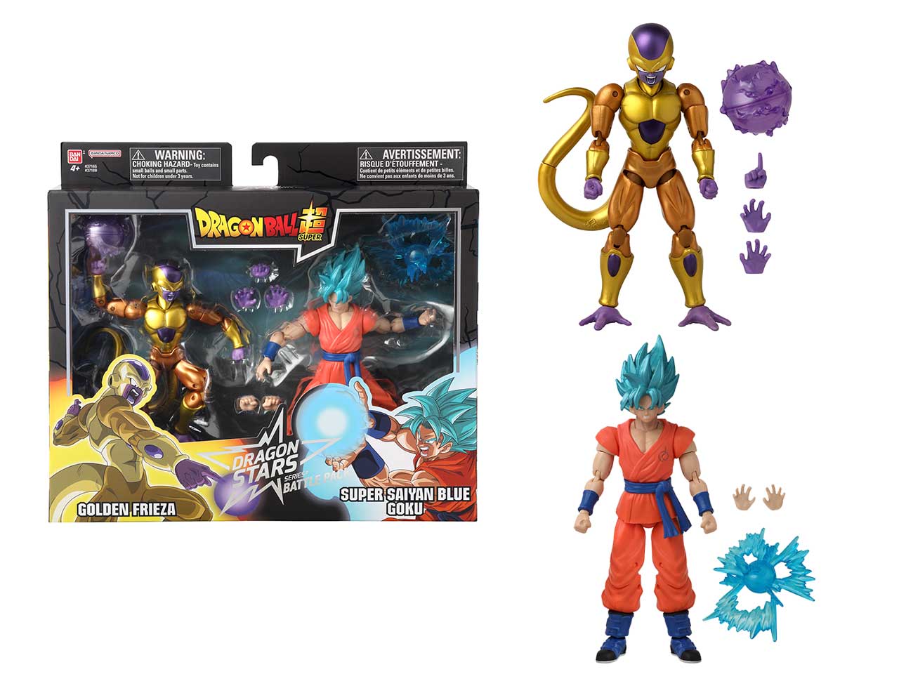 Dragonball - personaggio dragon stars - goku vs golden frieza