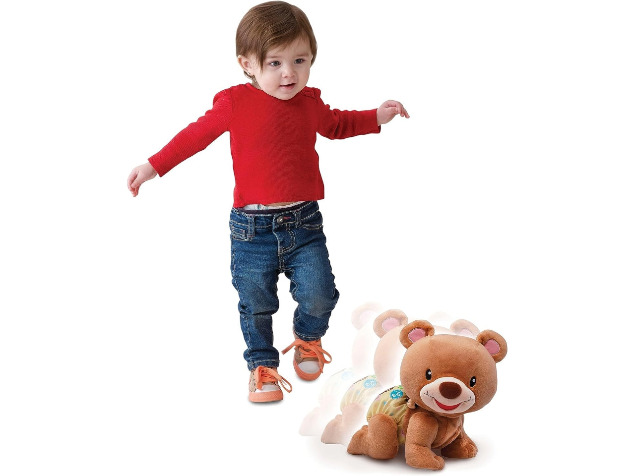 Vtech orsetto teddy canta e gattona con me