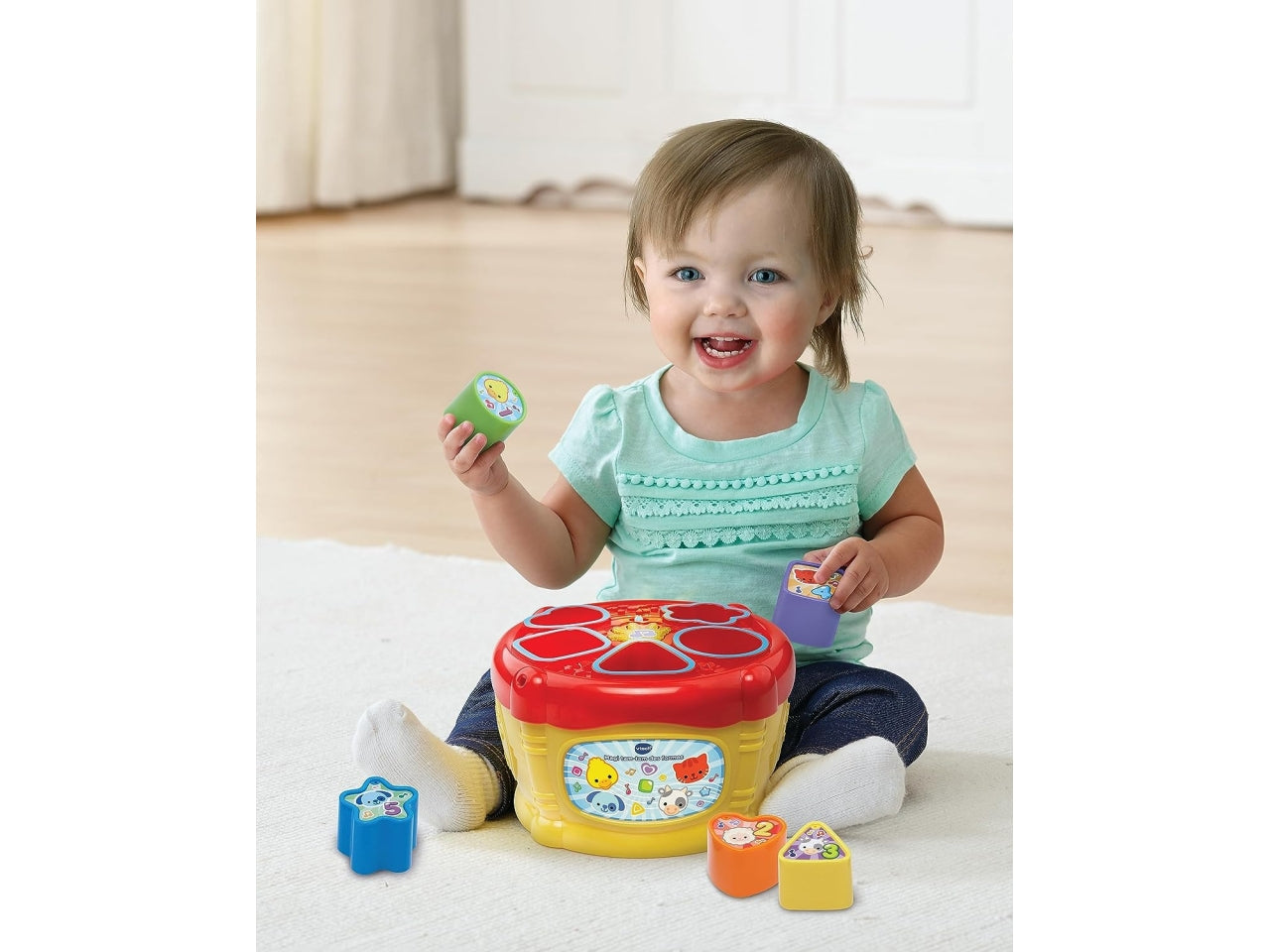 Vtech baby il magico tamburo delle forme