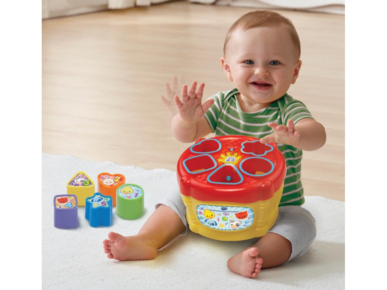 Vtech baby il magico tamburo delle forme