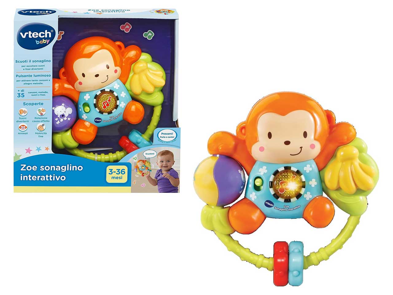 Vtech baby zoe sonaglino interattivo