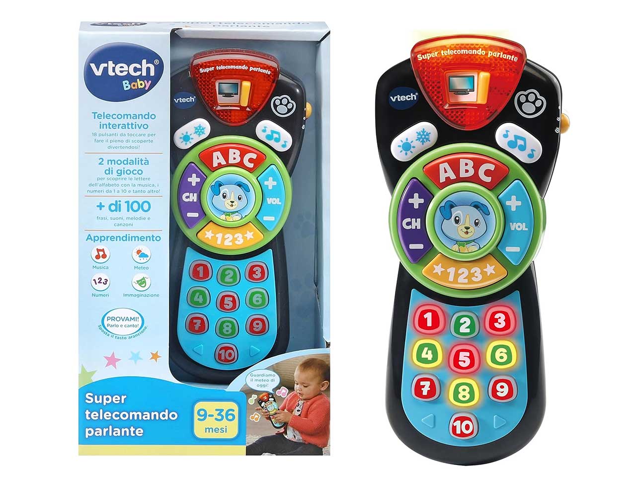 Vtech baby super telecomando parlante interattivo