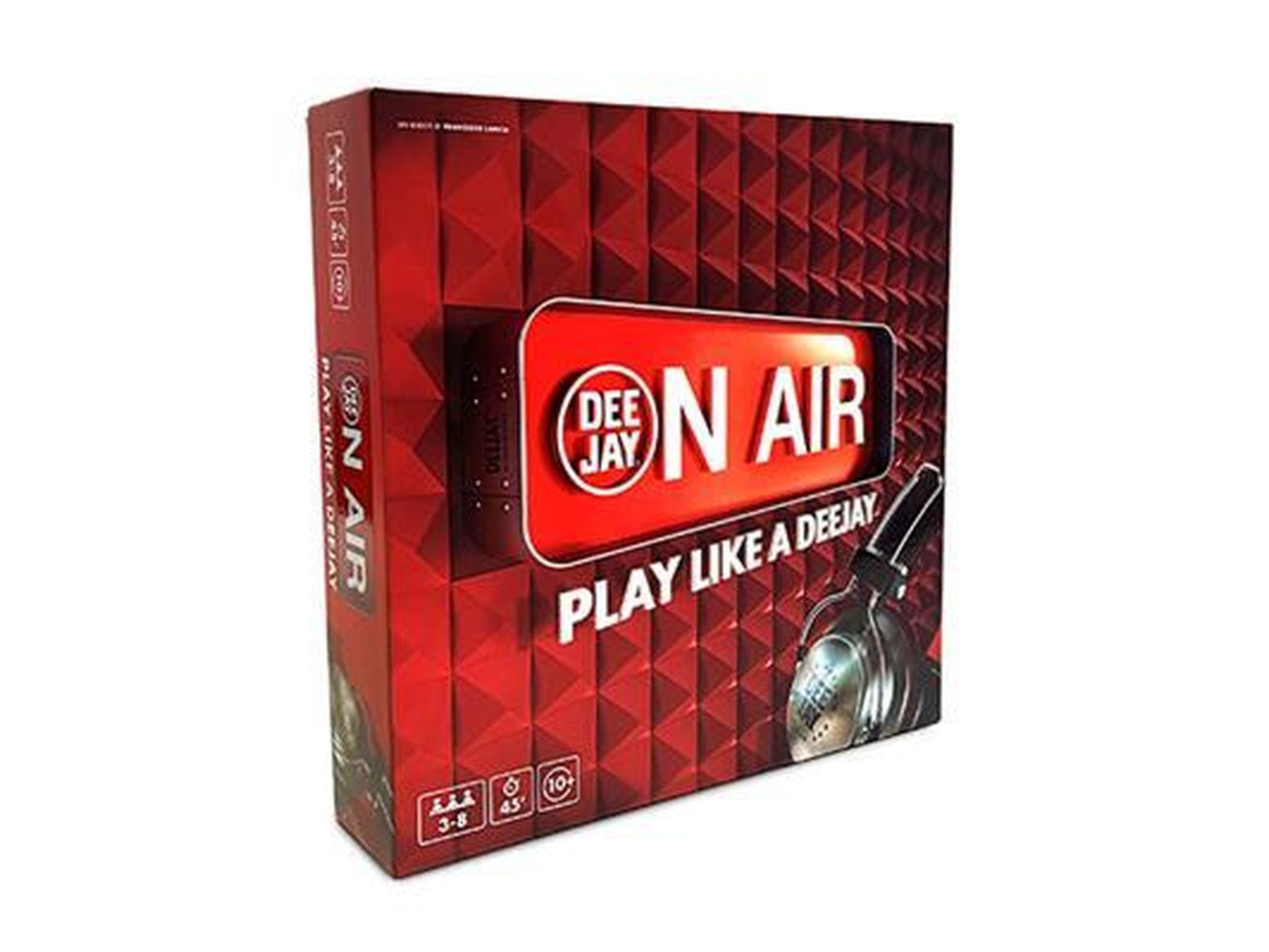 On Air - Play Like a Deejay: Emula un DJ di Radio Deejay, 3-8 Partecipanti, Dai 10 Anni in su, Versione Italiana - Asmodee