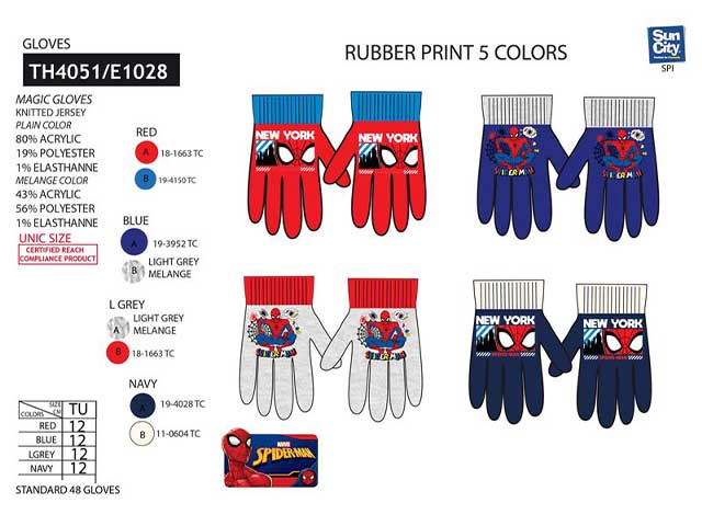 Spiderman guanti th4051