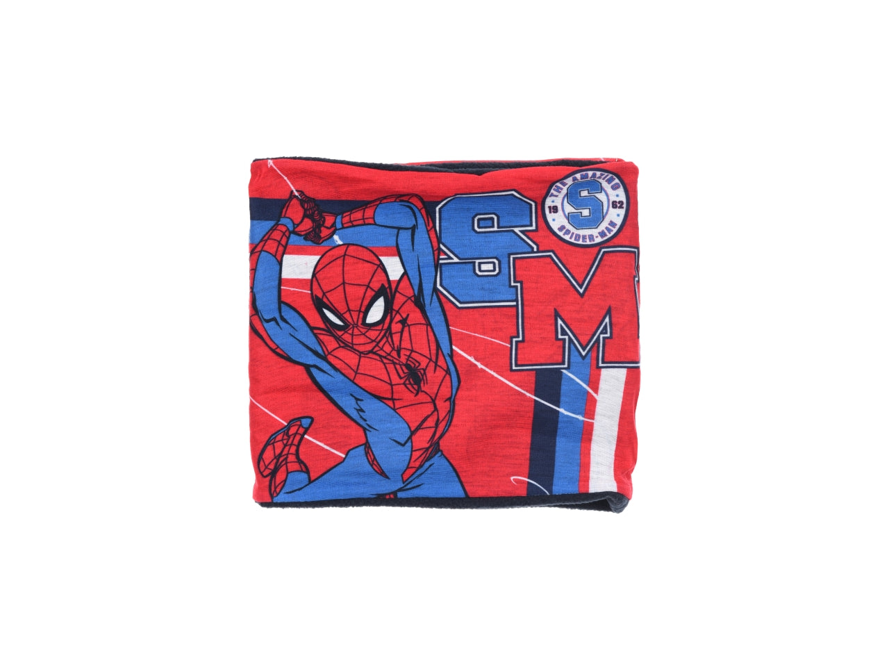 Spiderman collo reversible taglia unica