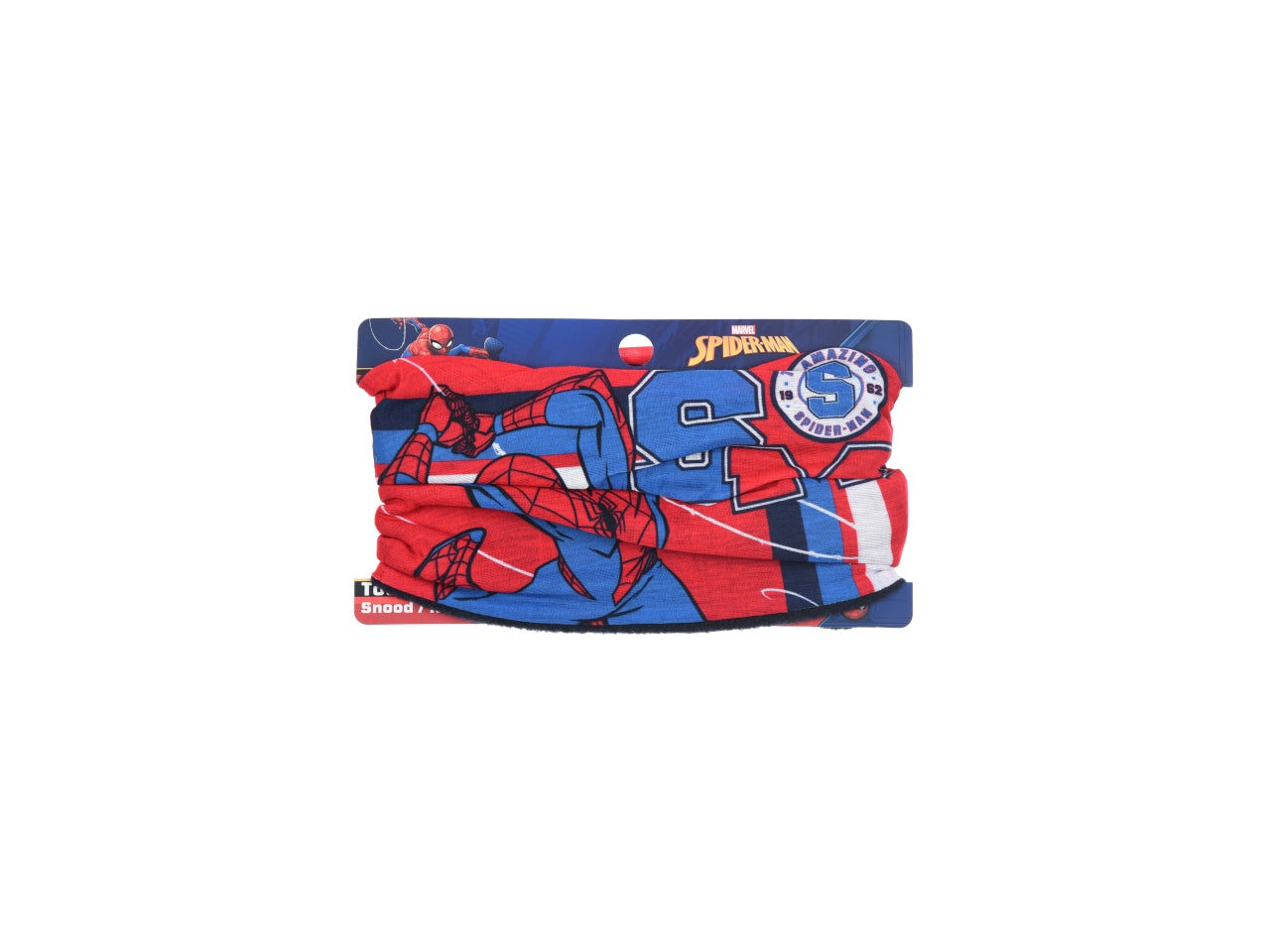 Spiderman collo reversible taglia unica