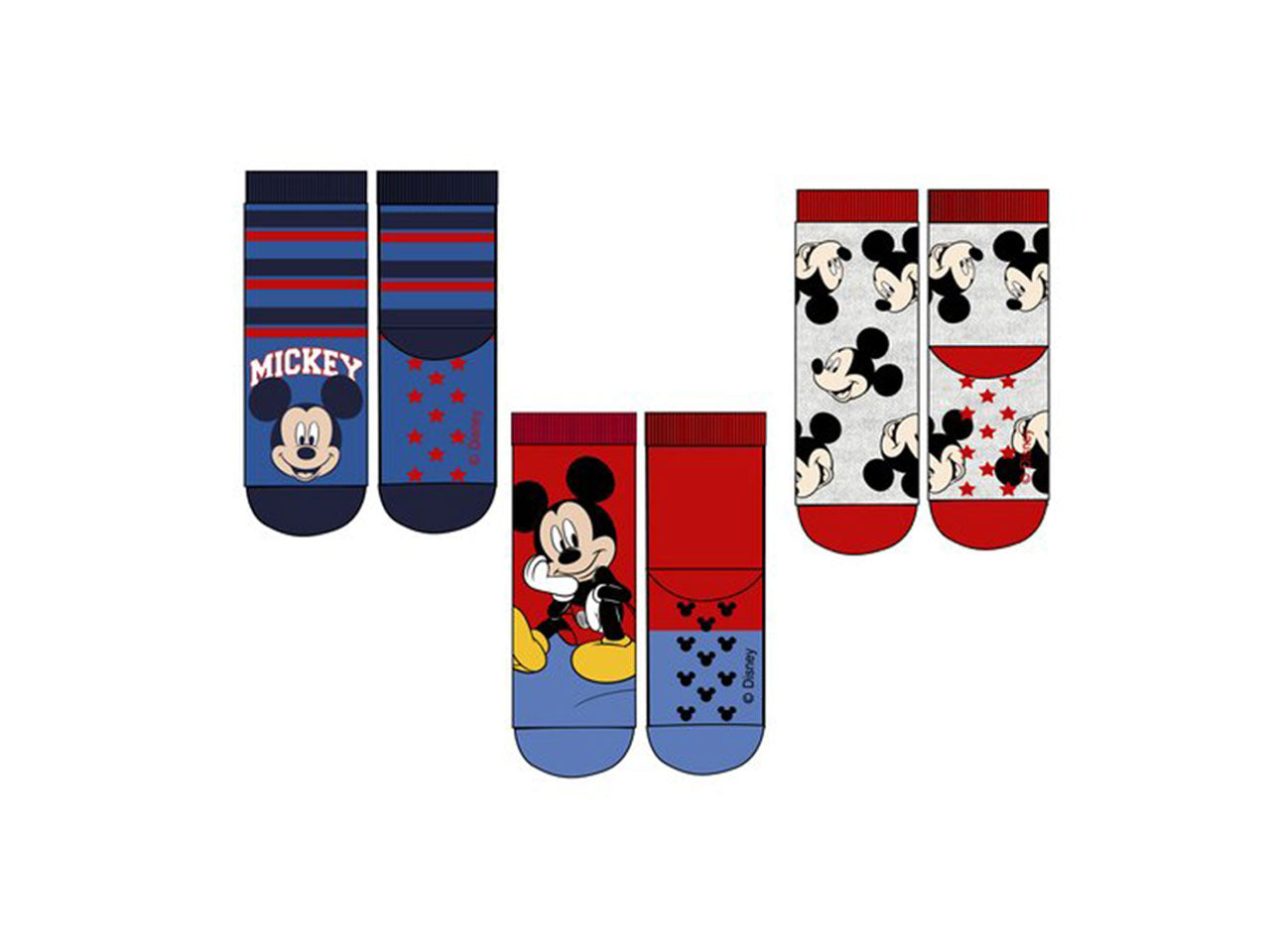 Mickey calzini antiscivolo taglie dal 23 al 34