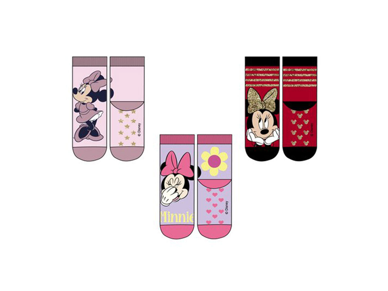 Minnie calzini antiscivolo taglie dal 23-34