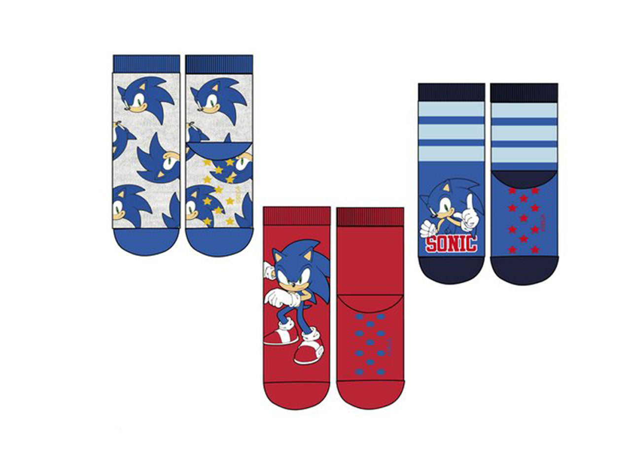 Sonic mode calzini antiscivolo taglie dal 23 al 34