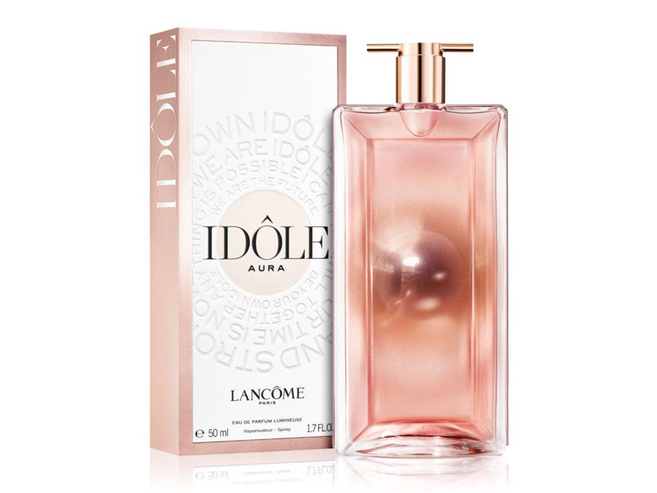 Lancome Idole Aura eau de parfum da donna, fragranza floreale 50 ml $