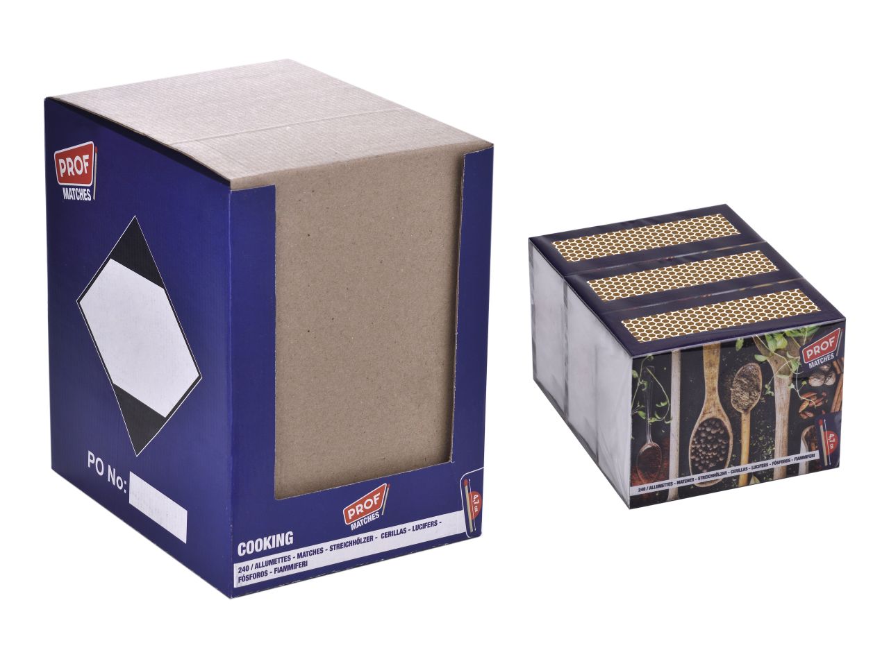 Fiammiferi cooking matches 47mm