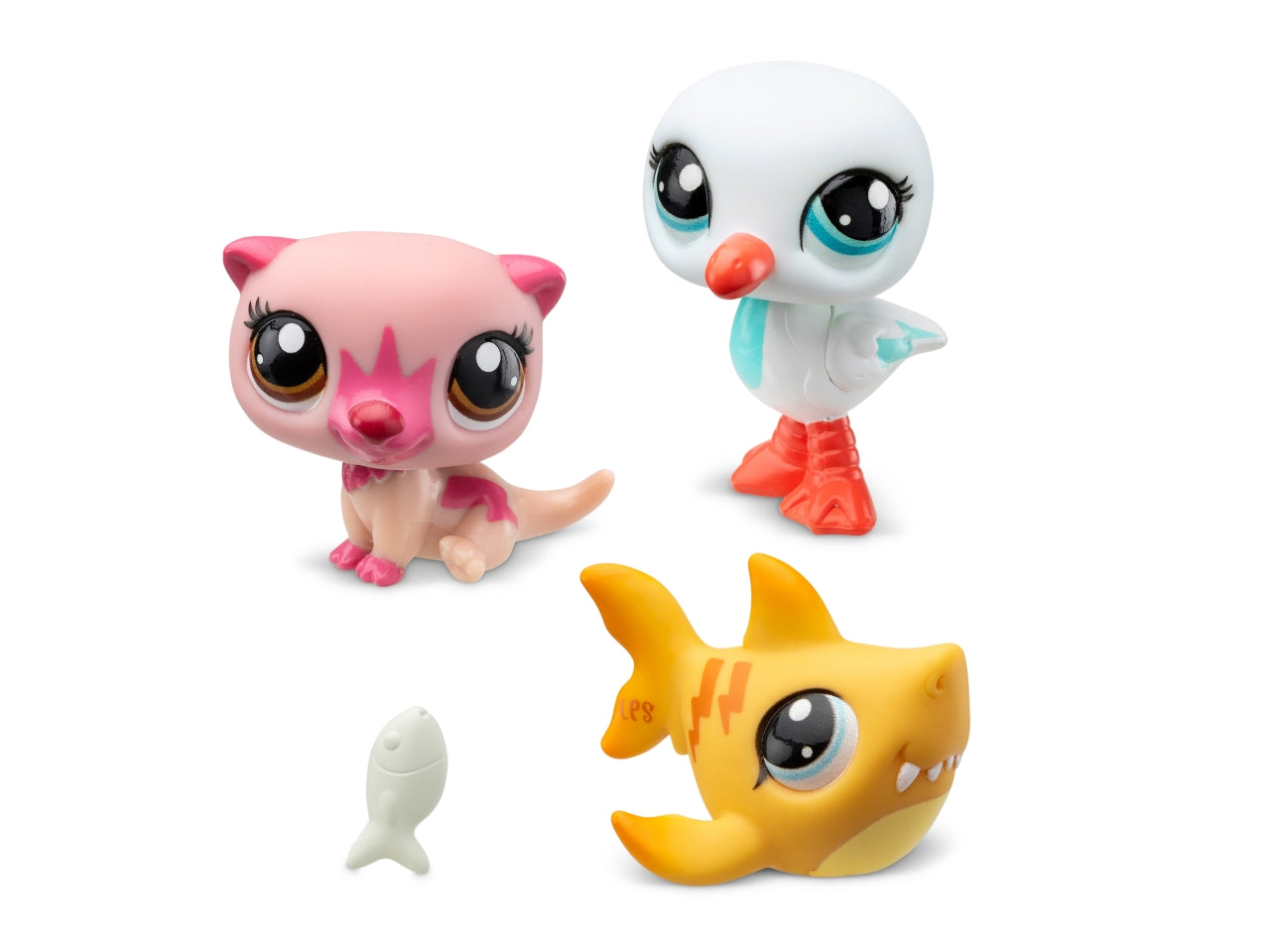 Littlest petshop pack 3 pets - tiki jungle