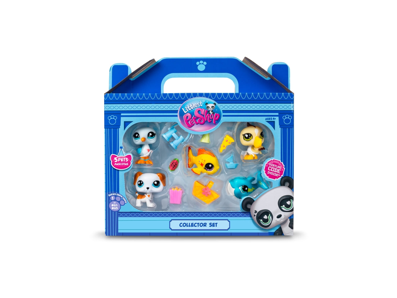 Littlest petshop pack 5 pets - spiaggia