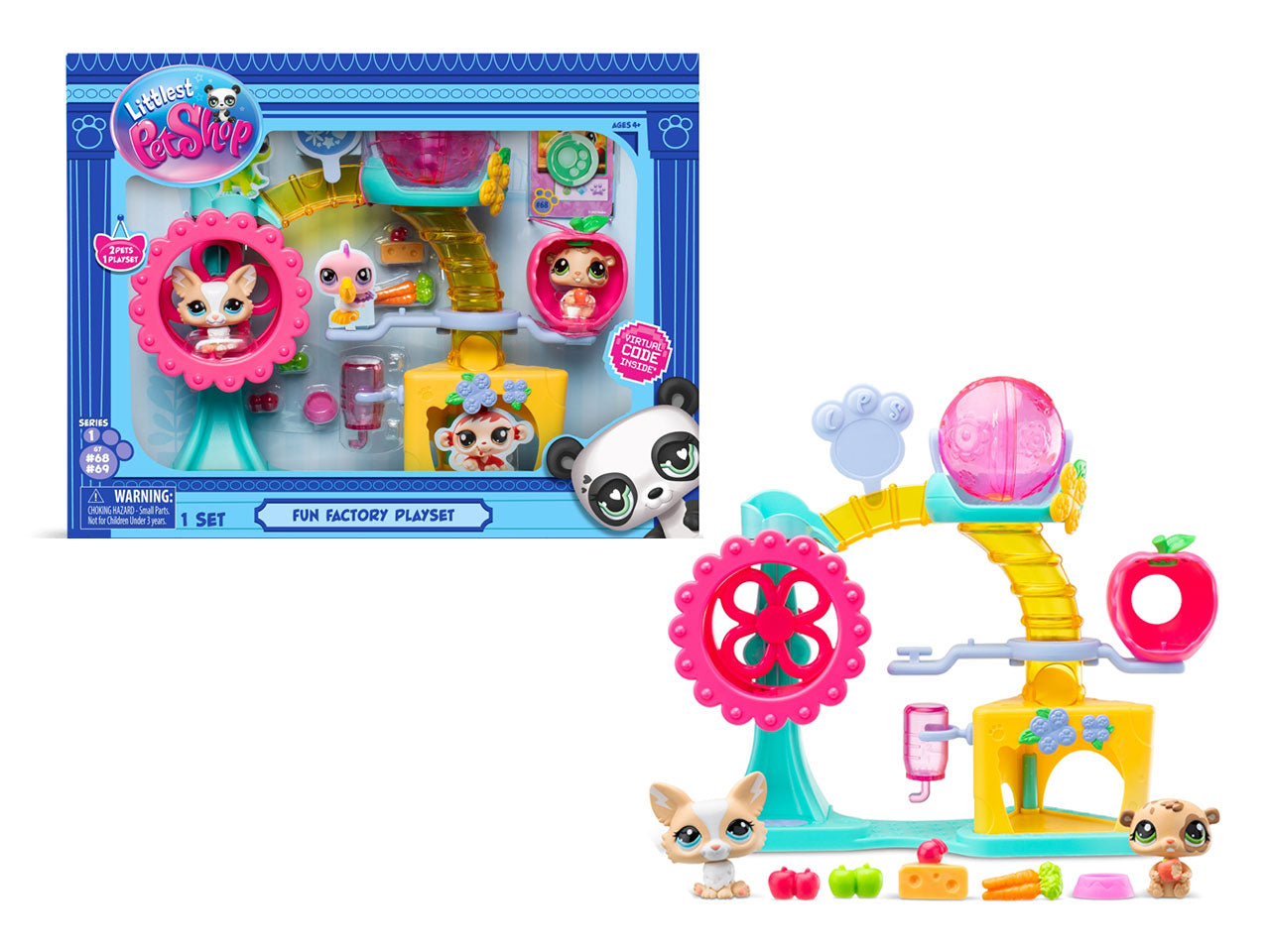 Littlest petshop playset fun factory