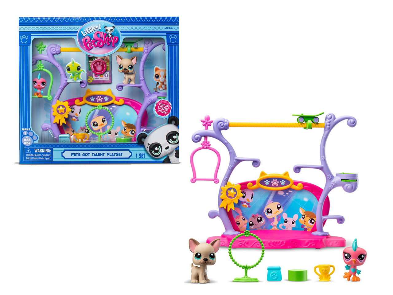 Littlest petshop playset pets got talent