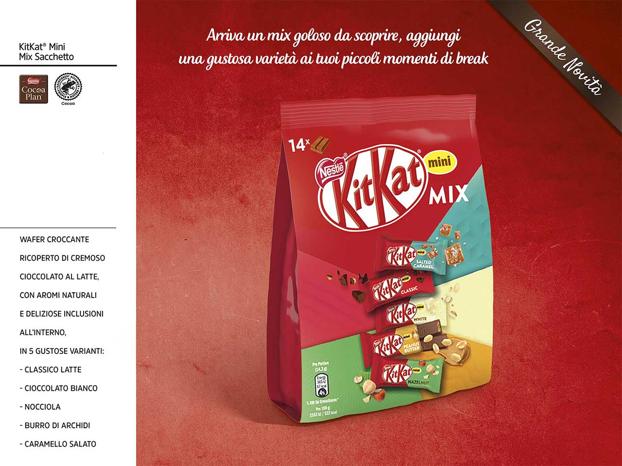 Perugina kitkat mini 197.4gr 12493548