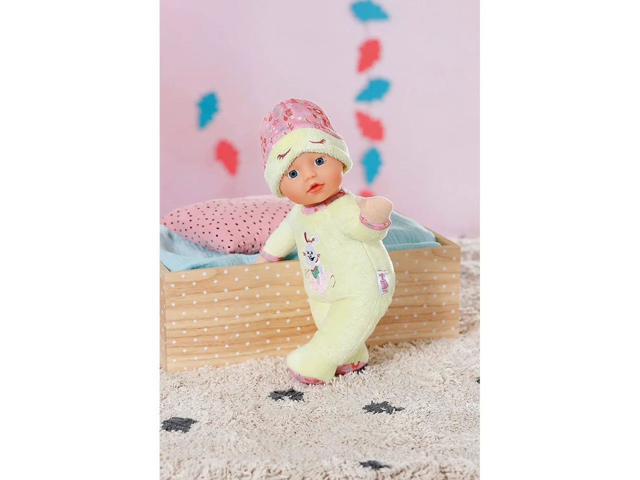 Baby born sleepy for babies green 30cm