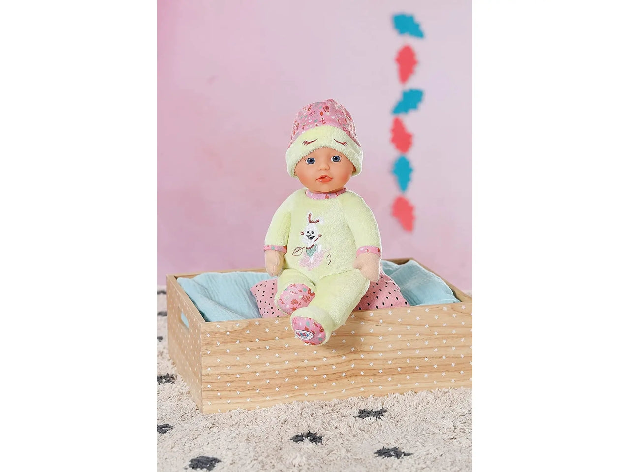 Baby born sleepy for babies green 30cm