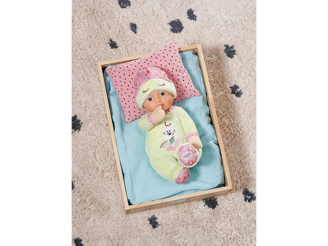 Baby born sleepy for babies green 30cm