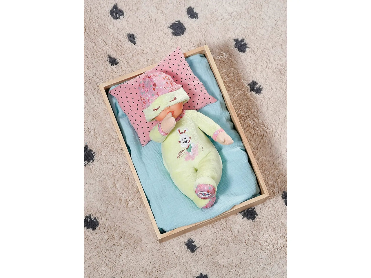 Baby born sleepy for babies green 30cm