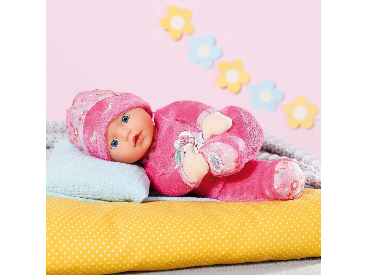 Baby born sleepy for babies pink 30cm