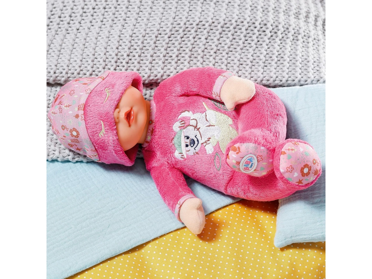 Baby born sleepy for babies pink 30cm