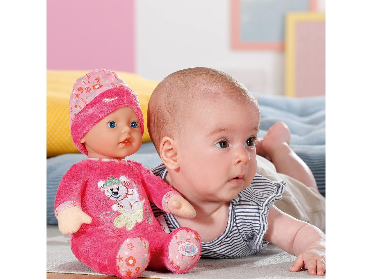 Baby born sleepy for babies pink 30cm