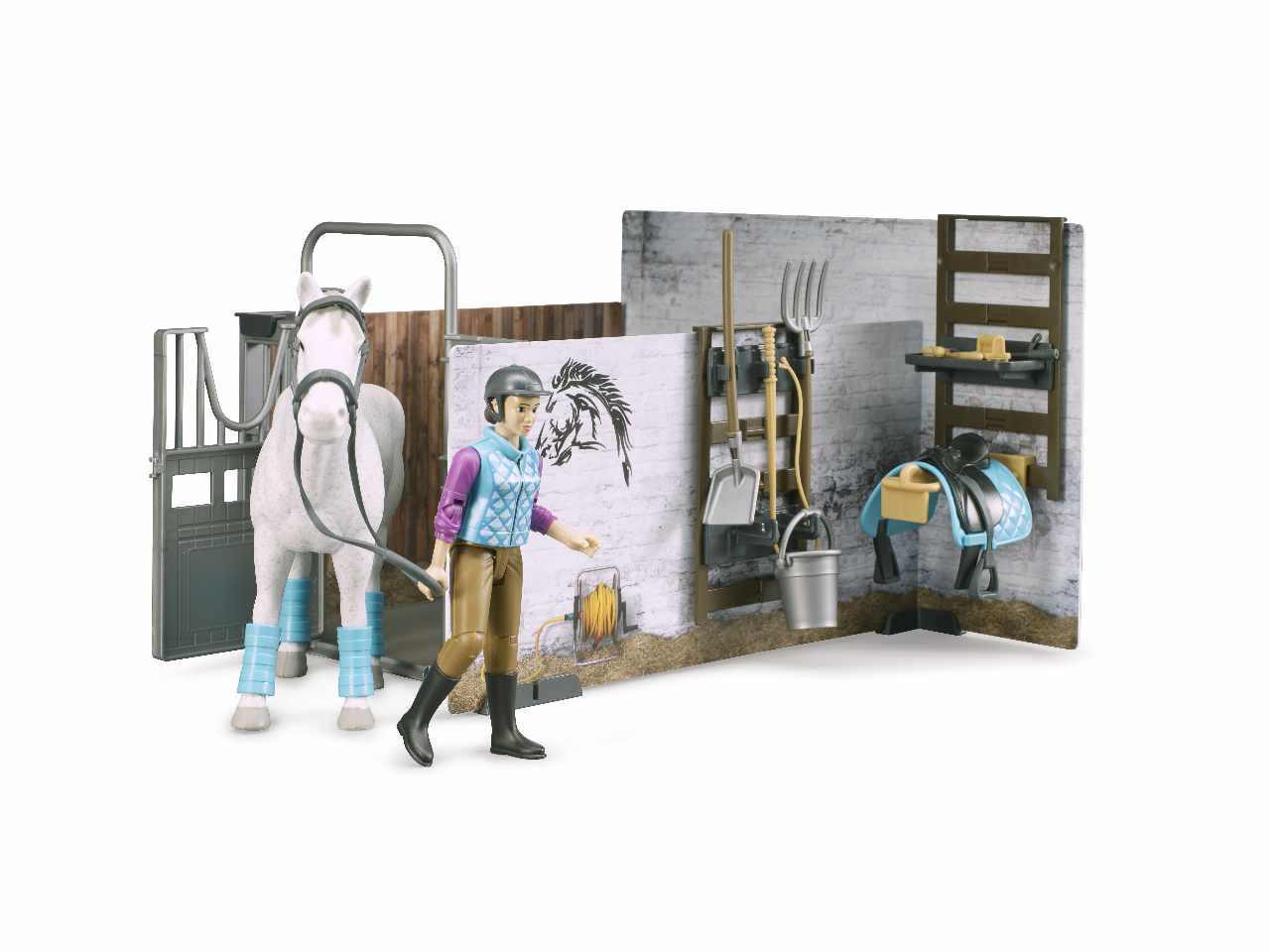 Stalla c/cavallo ed acc. 62506