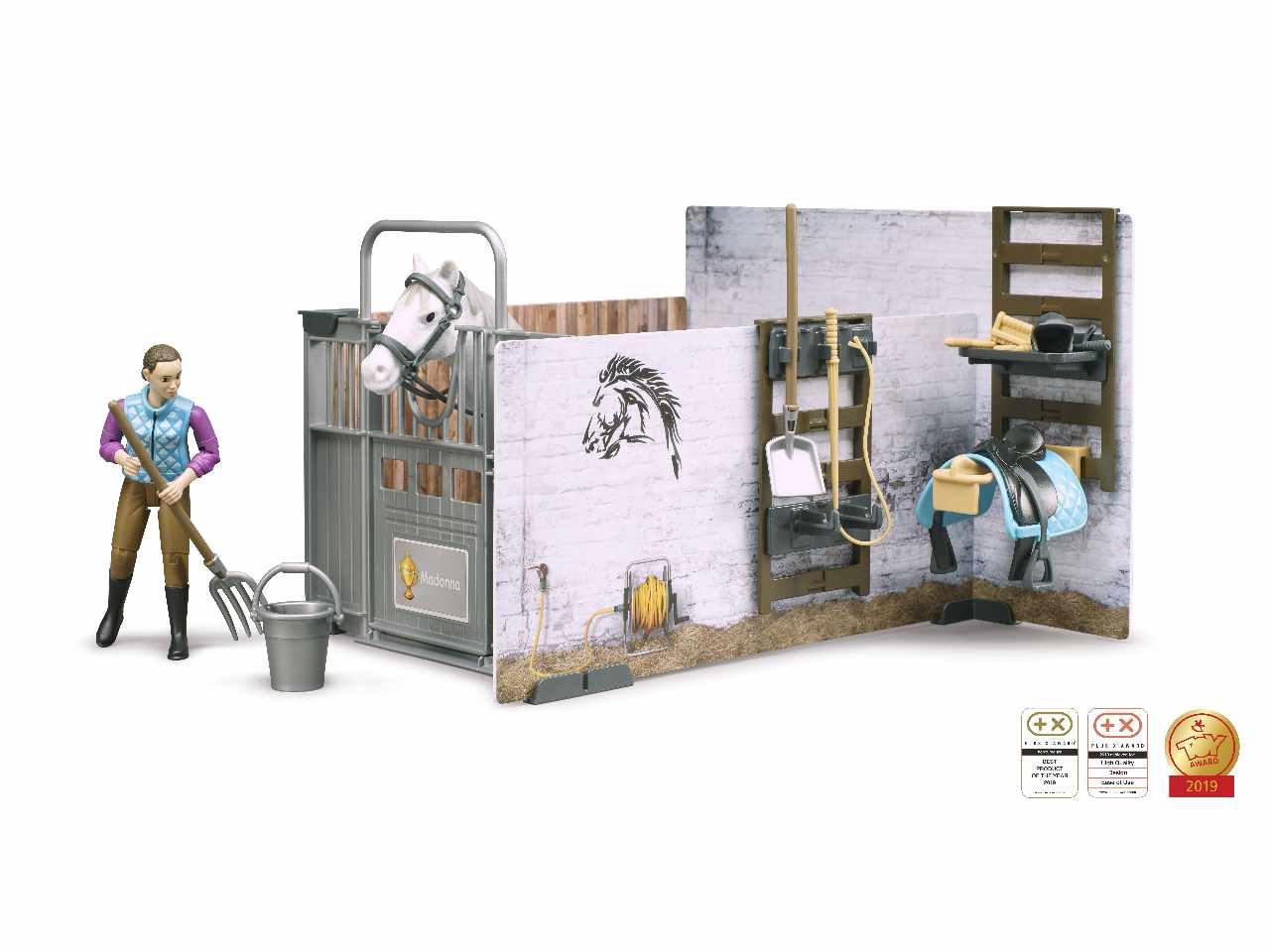 Stalla c/cavallo ed acc. 62506