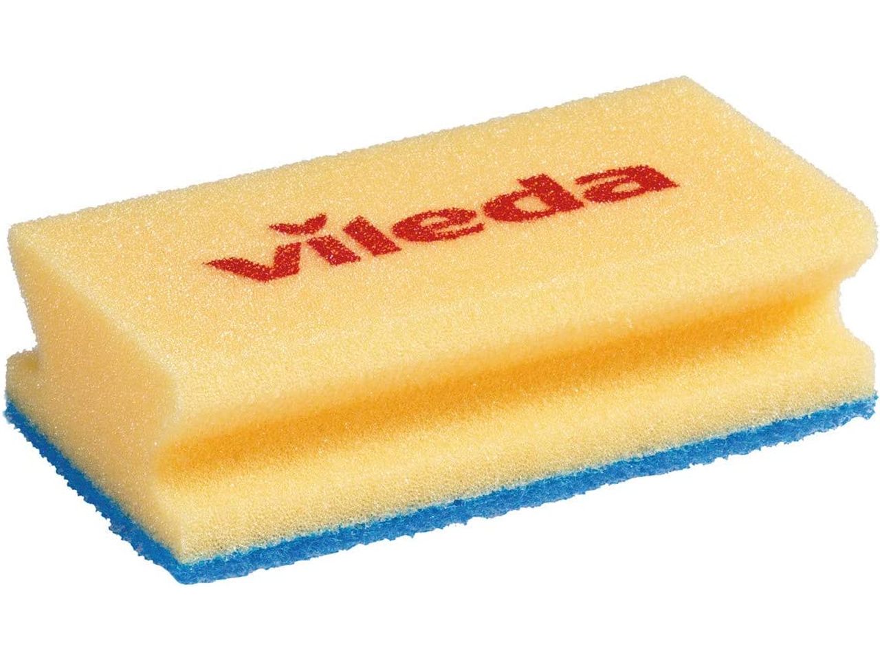 Spugna Glitzi Soft XXL ottima per la pulizia del Bagno, con Trattamento Antibatterico, Assorbente, Salvaunghie, Maxi formato XXL - Vileda