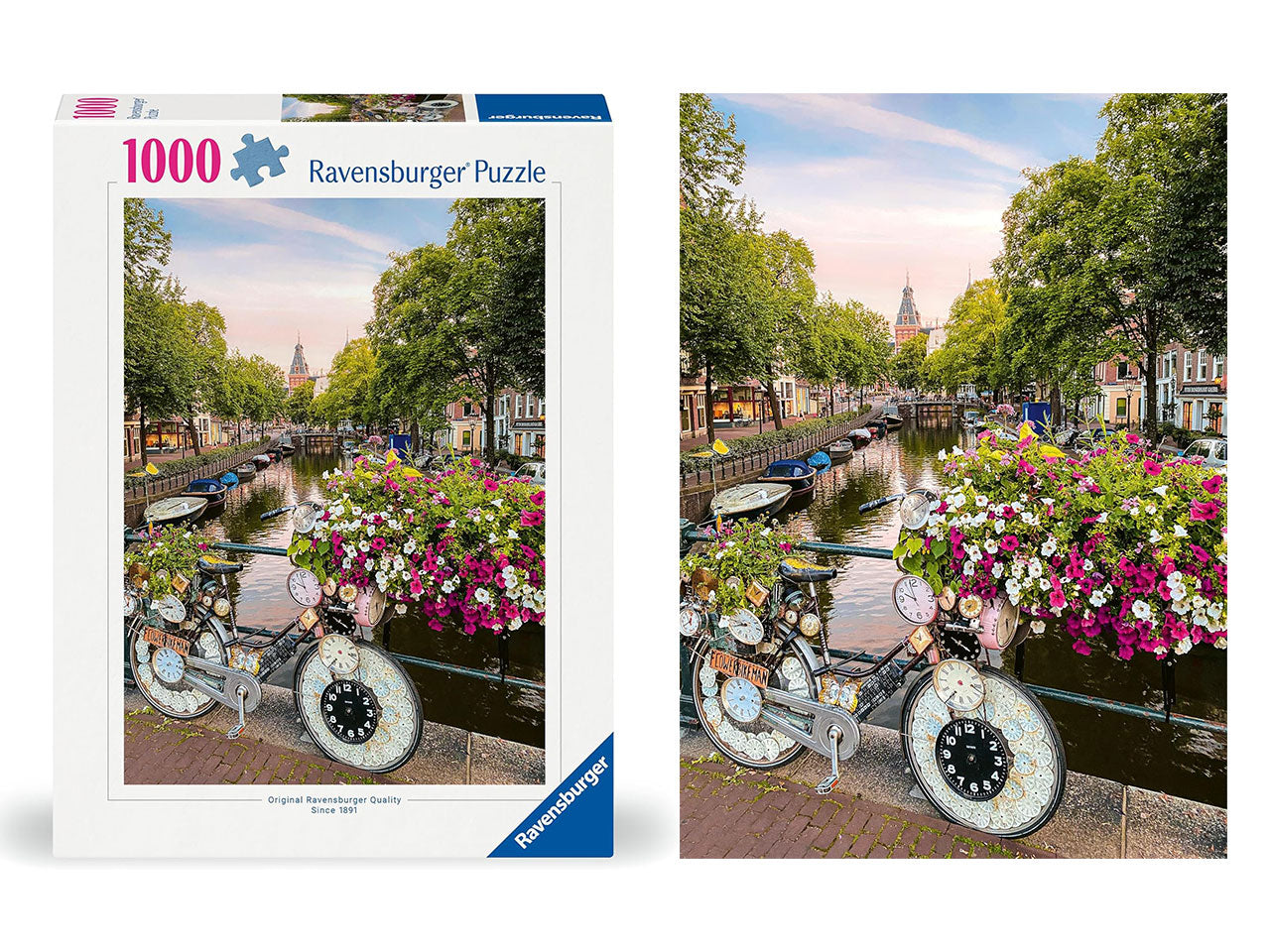 Puzzle bicicletta amsterdam 1000pz