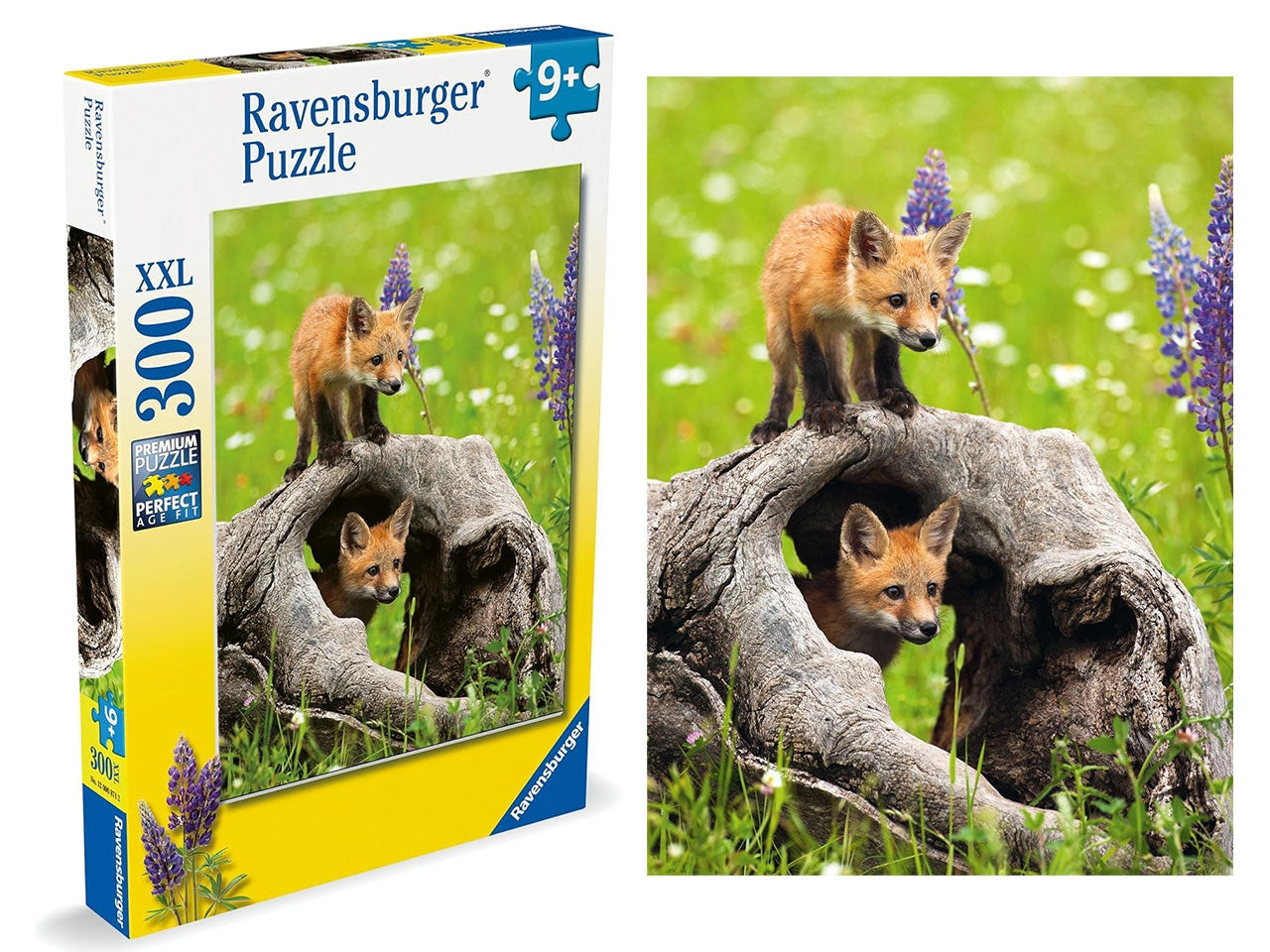 Puzzle 300 Pezzi XXL Volpe Curiosa, Idea Regalo per Bambini 9+ Anni, Gioco Educativo - Ravensburger