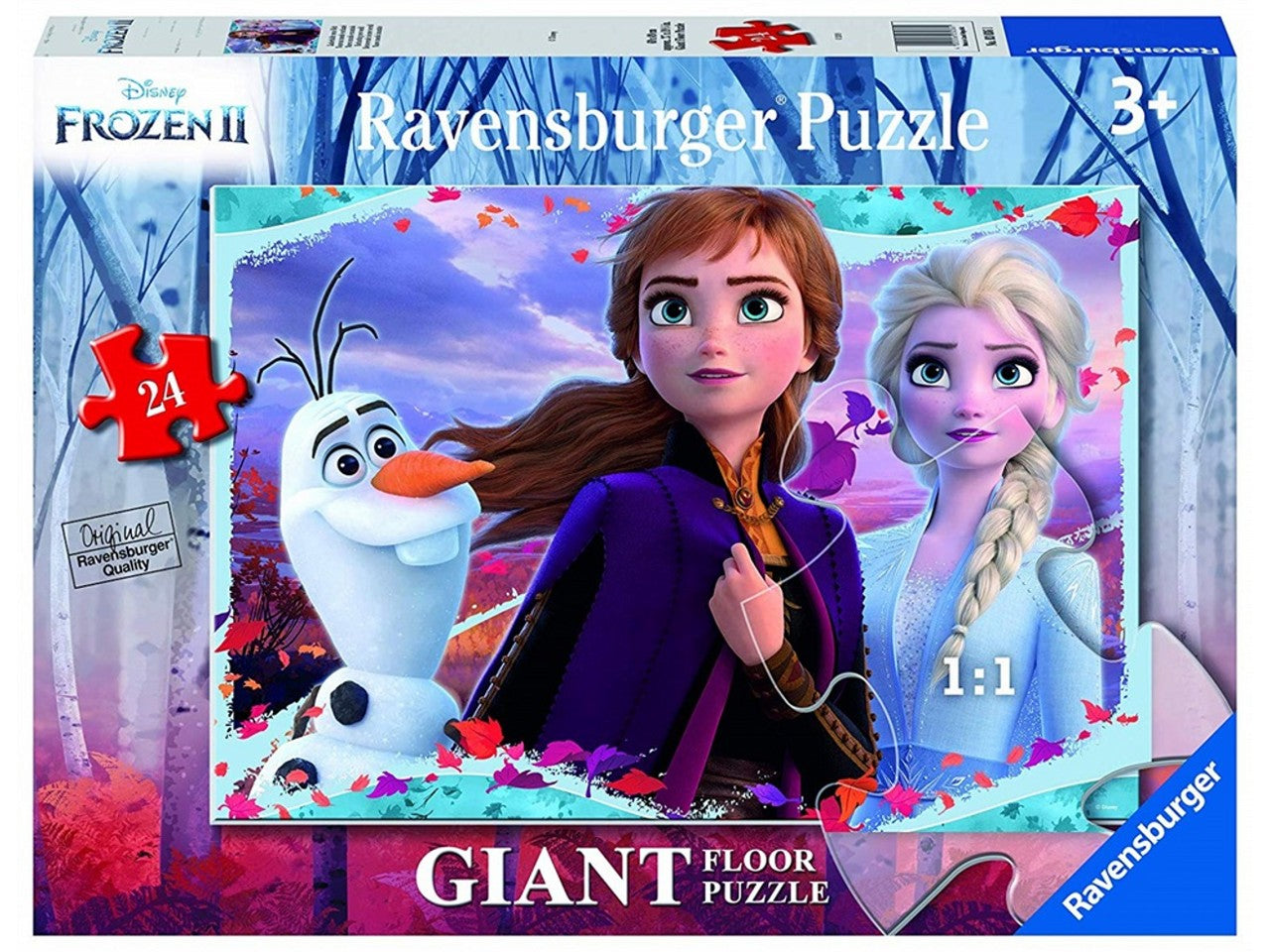 Puzzle 24 pezzi gigianti frozen 2 03036 1