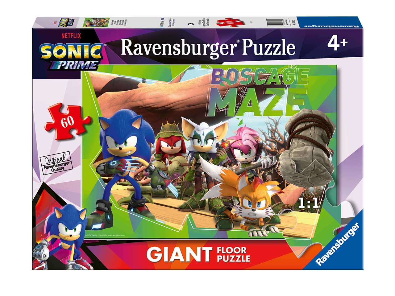 Puzzle 60 pezzi sonic