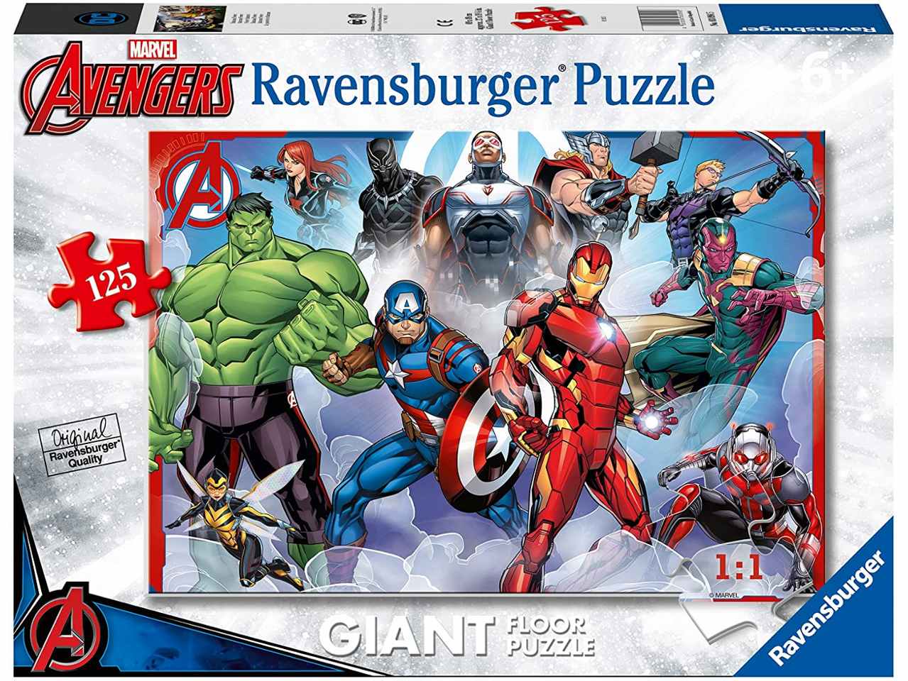 Puzzle 125pz avengers 05643