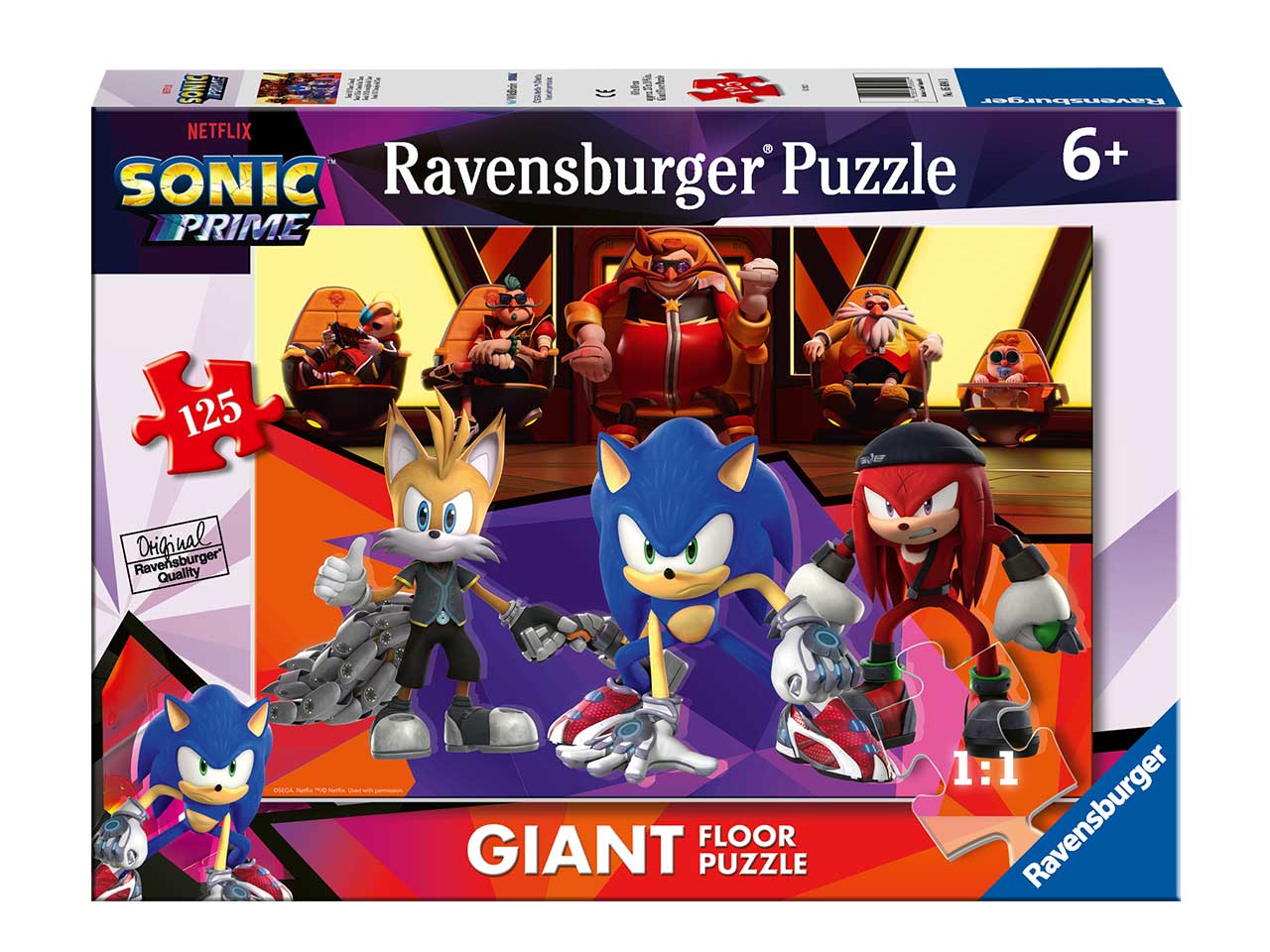 Puzzle 125 pezzi sonic